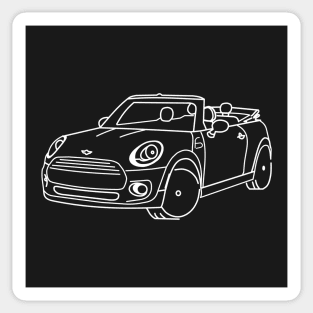 Mini Cooper Convertible Sticker